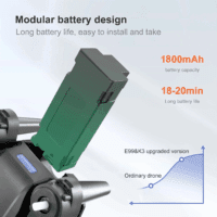 Drone with 4K HD Dual Camera for Adults Kids, RC Quadcopter with 2 Modular 1800Mah Batteries for 30 Mins Long Flight - Image 5