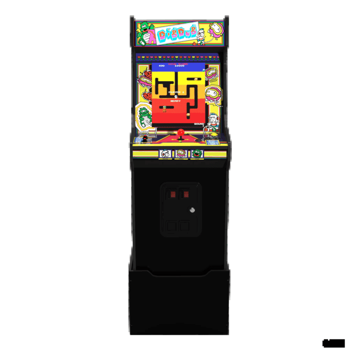 Dig Dug Bandai Namco Legacy Edition Arcade with Riser and Light-Up Marquee - Image 2