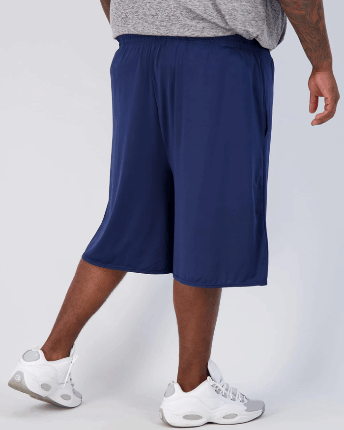 Men'S Big & Tall 3-Pack Dry Fit & Mesh Active Athletic Perfomance Shorts (3X-5X) - Image 3
