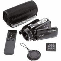 4K HD Digital Video Camera with Wifi, Built in Night Vision, and 3" Touch Rotational Display - Image 7