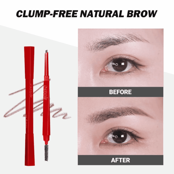 the Brow Balance Pencil #1 Classic Brown | Eye Brow Pencil That'S Natural and Easy to Draw without Clumping | a Detailed and Rich Eyebrow Texture | Korean Makeup - Image 5