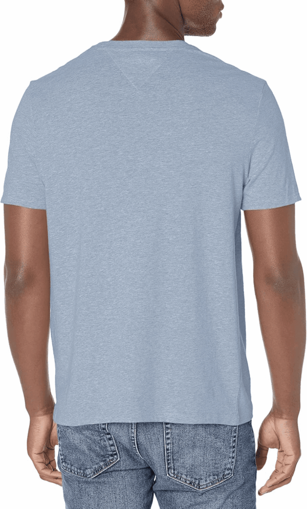Men'S Essential Short Sleeve Cotton Crewneck Pocket T-Shirt - Image 5
