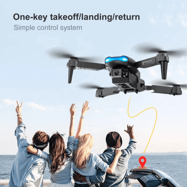 Drone with 4K HD Dual Camera for Adults Kids, RC Quadcopter with 2 Modular 1800Mah Batteries for 30 Mins Long Flight - Image 3