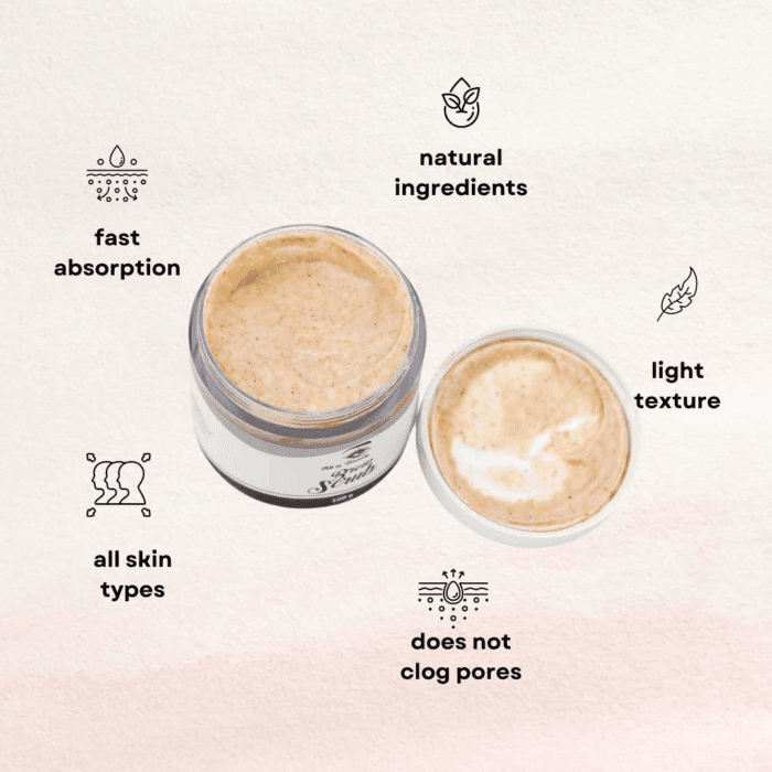 Brow Scrub, Eyebrow Exfoliator, for Longer Lasting Henna or Tint Application, Brow Scrubber Exfoliator to Prepare the Area for Henna, Tinting and Some PMU and Skin Care Treatments 50G. - Image 4