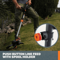 GT Revolution 20V 12" String Trimmer Grass Trimmer/Edger/Mini-Mower, WG170.2 - Image 5