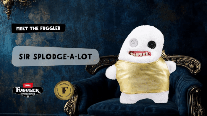Gold Fuggs by  Funny Ugly Monster, Plush, Collectible, Toy (Splodge - Tank Top) - Image 7