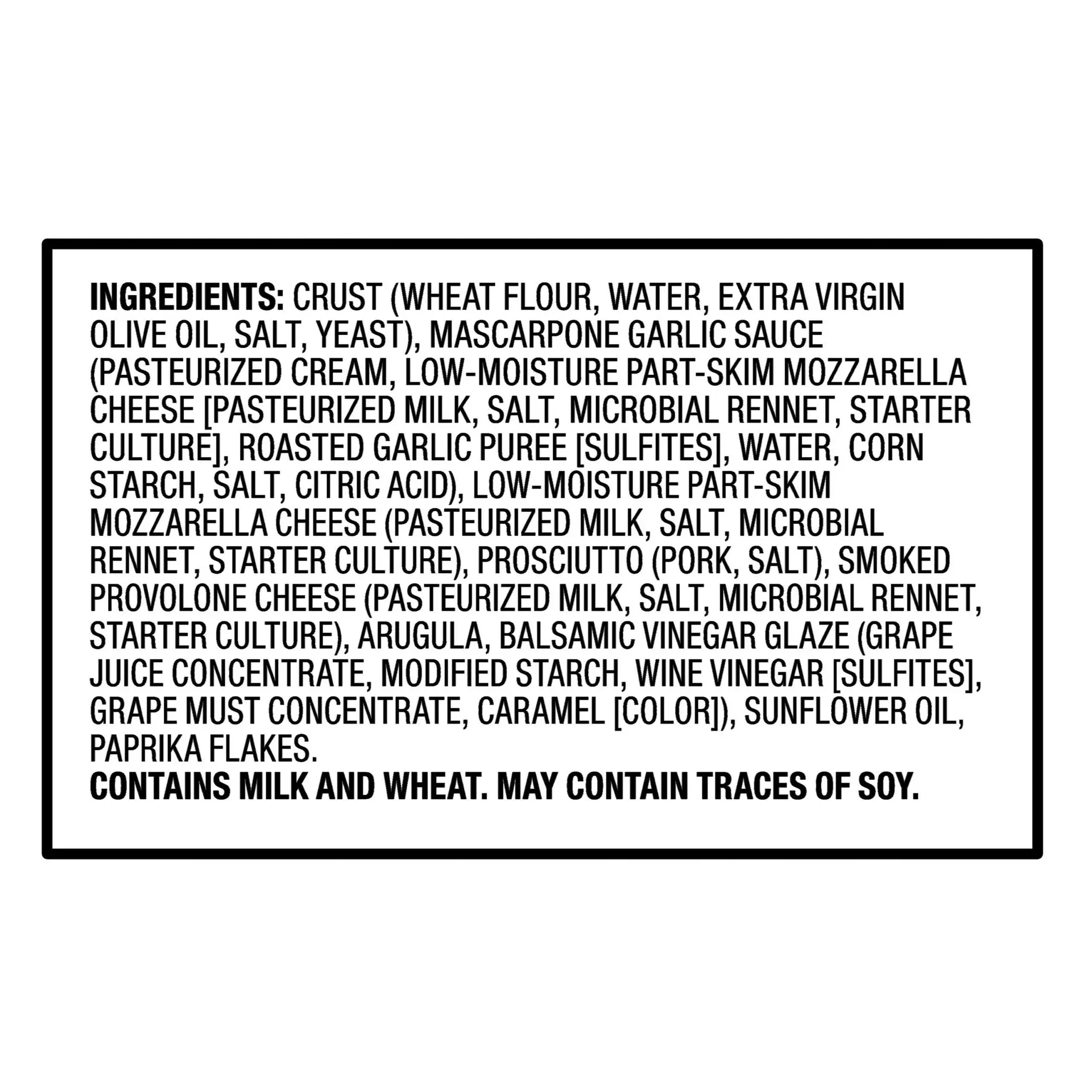 Italian Wood-Fired Prosciutto and Arugula Pizza, 14.46 Oz (Frozen) - Image 4