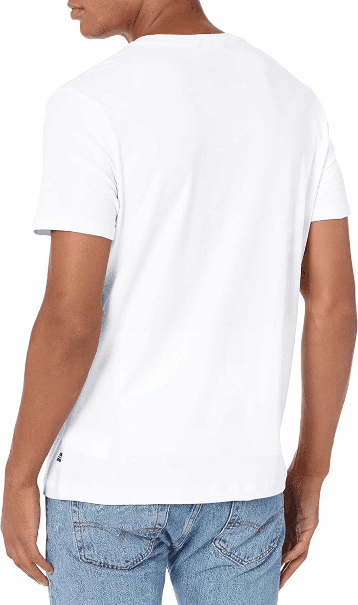 Men'S Solid Crew Neck Short-Sleeve Pocket T-Shirt - Image 4
