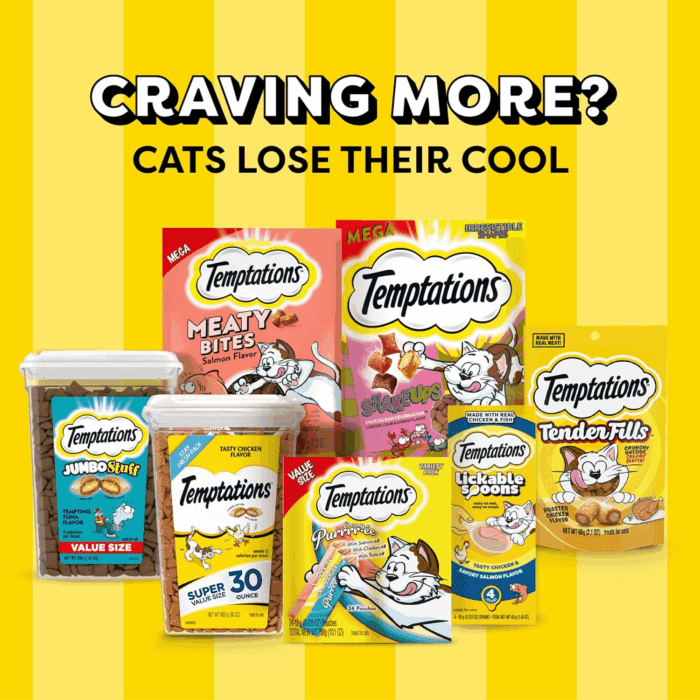 Classic Crunchy and Soft Cat Treats Blissful Catnip Flavor, 16 Oz. Tub - Image 13