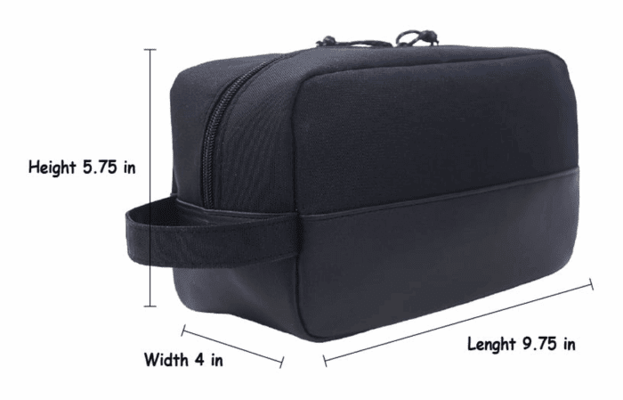 Red Stone Sporty Men'S Kit, Dopp/Travel Kit, Black, 1 Count - Image 4