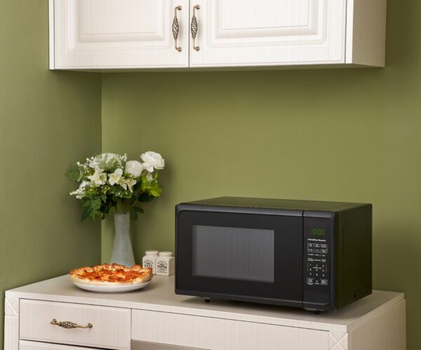 0.9 Cu. Ft. Matte Black Microwave Oven - Image 2