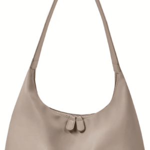 Leather Hobo Bags for Women Small Soft Shoulder Purse Slouchy Tote Handbags with Double Zipper Design 2025