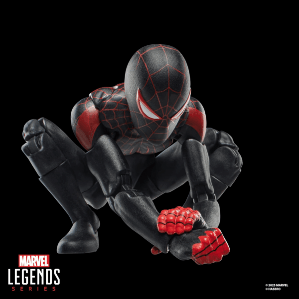 Legends Series Ultimate Miles Morales, Spider-Man Comics-Inspired Collectible 6-Inch Scale Action Figure with Character-Sized Comic Accessory - Image 7