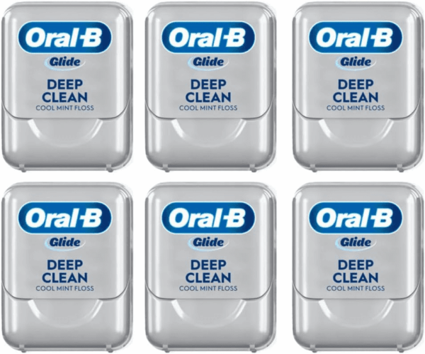 Glide Cool Mint Deep Clean Floss, 6 Count, Glide Dental Floss - Image 11