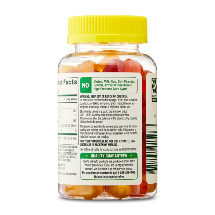 Vitamin D3 Gummies for Bone and Immune Health, 50Mcg (2000 IU), 80 Count - Image 8