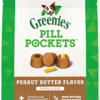 Pill Pockets Large Size Soft Dog Treats for Capsules, with Real Peanut Butter, Made with Natural Ingredients plus Minerals & Trace Nutrients, 15.8 Oz. (60 Count, Pack of 1)
