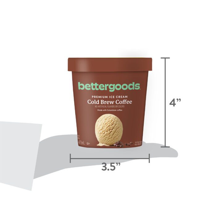 Cold Brew Coffee Premium Ice Cream, 16 Fl Oz - Image 7