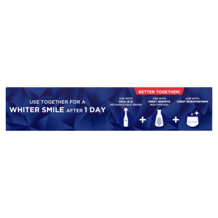 3D White Advanced Luminous Mint Teeth Whitening Toothpaste,  Toothpaste, 3.7 Oz Pack of 4 - Helps Remove Surface Stains, Whitens Teeth, Strengthens Tooth Enamel, Protects against Cavities - Image 11
