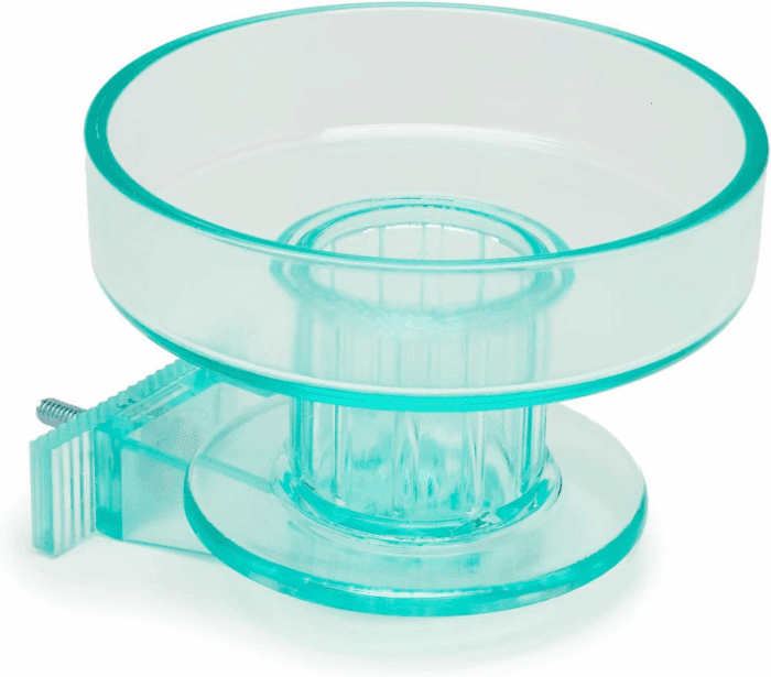 Quick Lock Bird Cage Bath for Lovebirds, Canaries, Finches, Parakeets, and Cockatiels and Other Small to Medium Feathered Friends (Pack of 1)