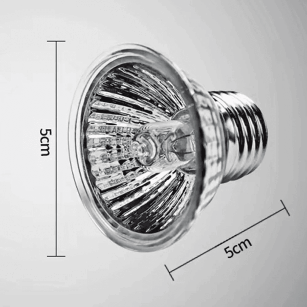 UVA + UVB Reptile Lamp ,Turtle Basking UV Light for Lizards, Snakes, Aquarium Aquatic Reptile Amphibian(25W) - Image 5