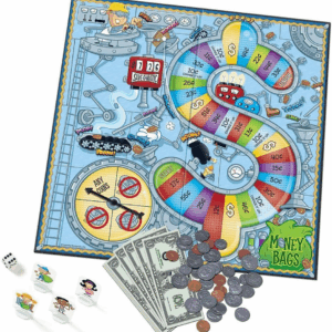 Money Bags Board Game, Multicolor, 17 X 12 in (LER5057)