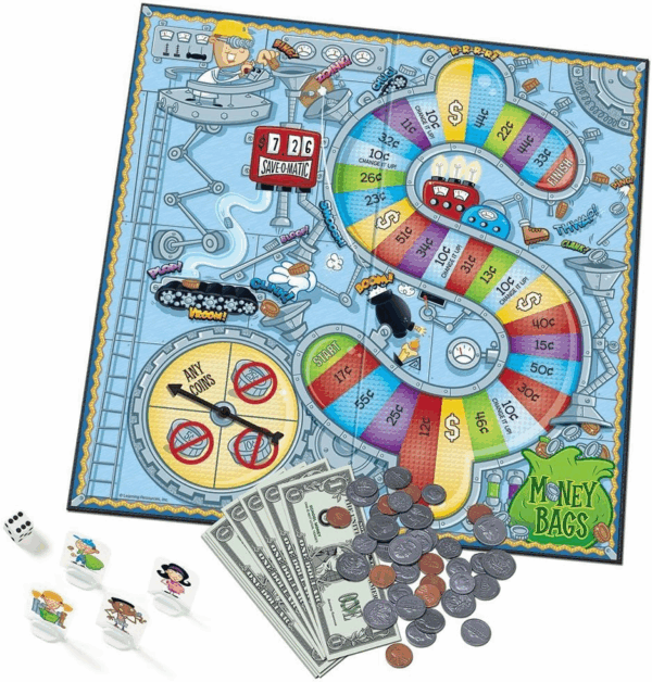 Money Bags Board Game, Multicolor, 17 X 12 in (LER5057)