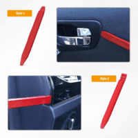 5 PCS Nylon Auto Trim Removal Tool Kit No-Scratch Removal Tool Kit for Car Panel & Audio Dashboard Dismantle Red - Image 5