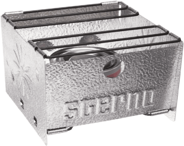 Foldable Camp Stove - Portable Camping Stove for Outdoor Cooking, Easy-To-Assemble for Outdoor Picnics, Tailgating, & Emergencies - Pack of 1, Silver