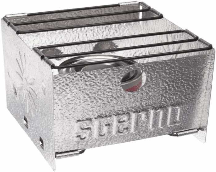 Foldable Camp Stove - Portable Camping Stove for Outdoor Cooking, Easy-To-Assemble for Outdoor Picnics, Tailgating, & Emergencies - Pack of 1, Silver