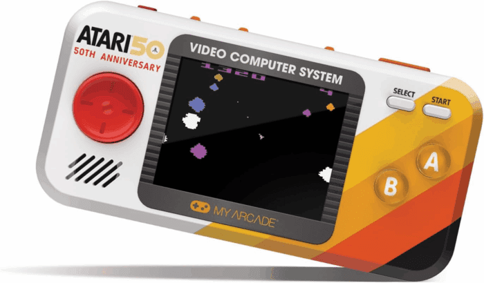 Atari Pocket Player Pro: Handheld Portable Video Game Console with 100 Games, 2.75" Color Display, Ergonomic Design - Image 2