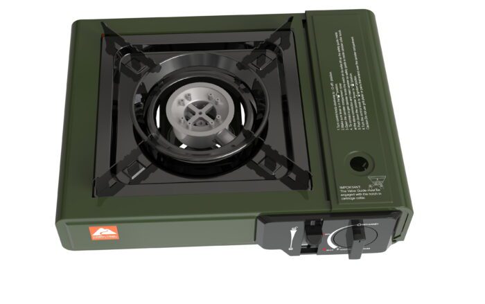 Tabletop 1 Burner Butane Camping Stove - Image 4
