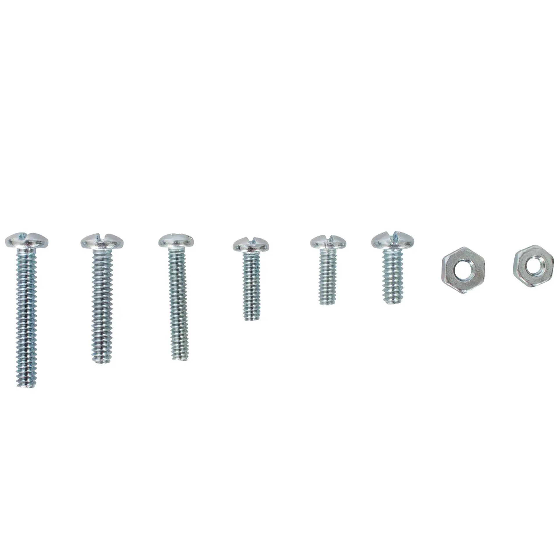 182-Piece Zinc Plated, Machine Screw and Nut Assortment with Storage Case, 3304 - Image 5