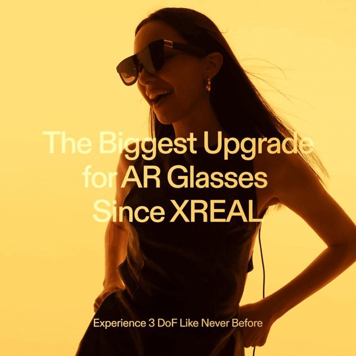 One AR Glasses with X1 Chip, Native 3 Dof, 147" 50°FOV 120Hz HD Display, Renowned Audio, 3 Adjustable Lens Transparency, Smart Glasses for Iphone 16/15, Steam Deck, ROG, Mac, PC, Android & Ios - Image 2