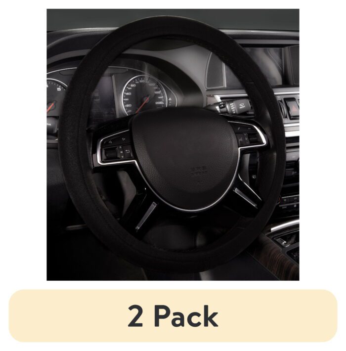 Universal Black Neoprene Waterproof Steering Wheel Cover, Set of 1, Fit for Cars, Suvs, Trucks - Image 10