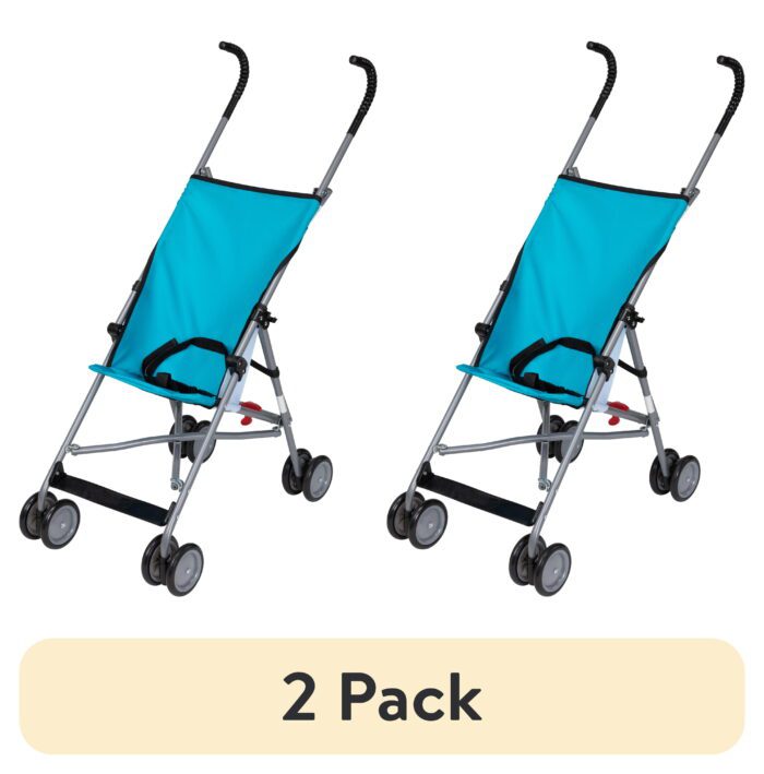 Comfort Height Umbrella Stroller, Freshwater Turquoise, Toddler, Unisex - Image 9