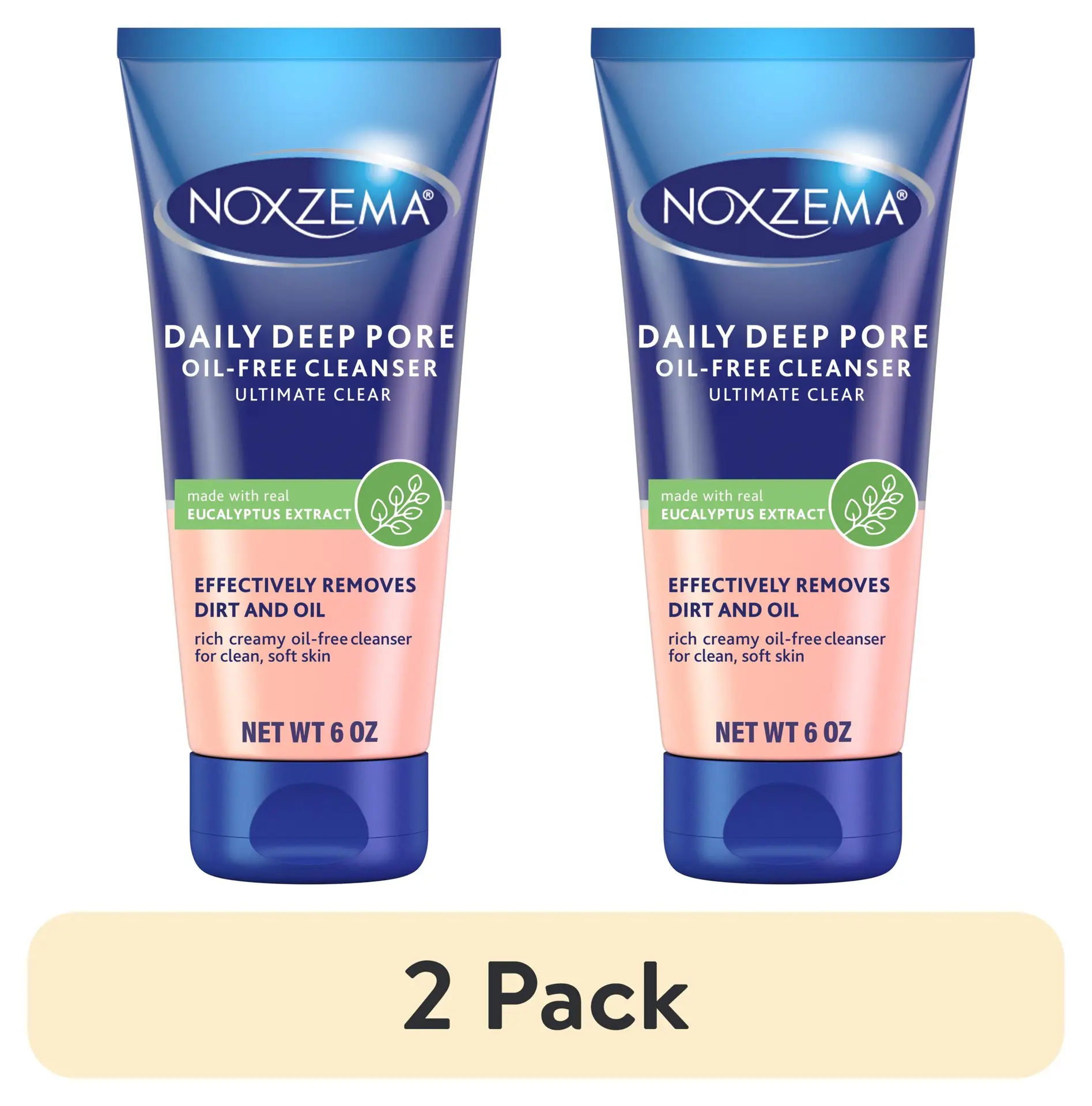 Deep Pore Facial Cleanser Cream, Daily Face Cleansing for All Skin Types 6 Oz - Image 7