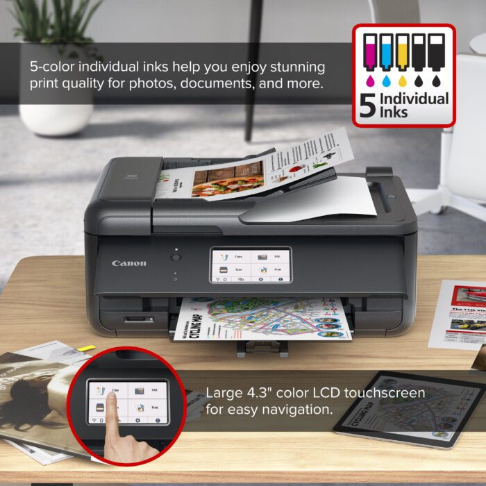PIXMA Tr8622A Wireless Home Office All-In-One Printer - Image 3