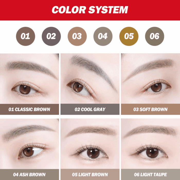 the Brow Balance Pencil #4 Ash Brown | Eye Brow Pencil That'S Natural and Easy to Draw without Clumping | a Detailed and Rich Eyebrow Texture | Korean Makeup - Image 3