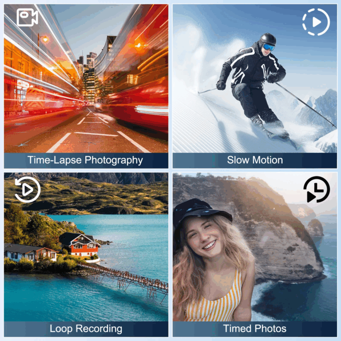 4K Video Camera Camcorder 3.0" IPS Vlogging Camera 48MP Digital Video Camera with 32GB SD Card - Image 8