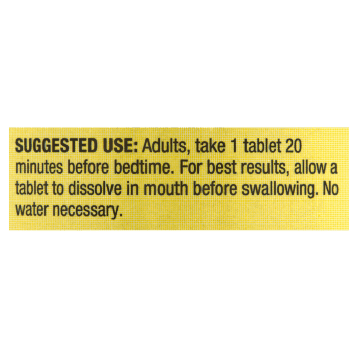 Melatonin Sleep Dietary Supplement Fast-Dissolve Tablets, Strawberry, 5 Mg, 120 Count - Image 4
