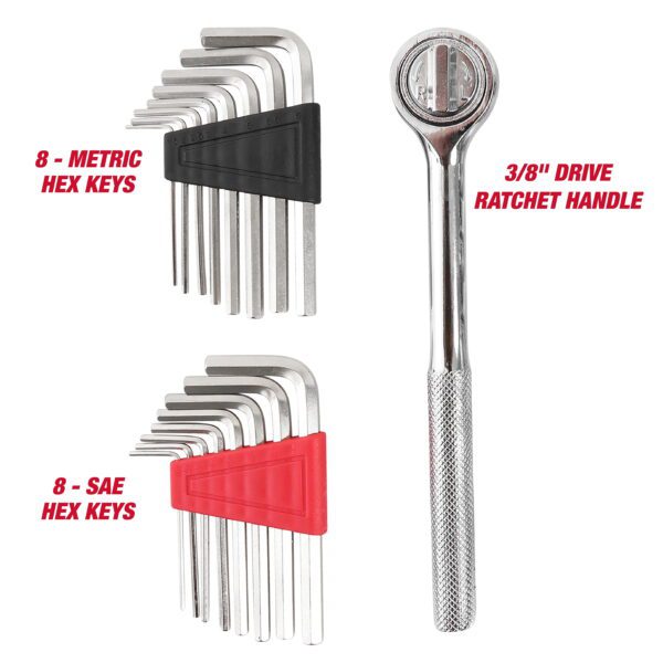 118-Piece Tool Set for Home Repairs - Image 10