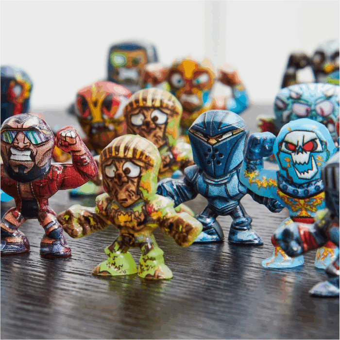 40-Pack Collectible Figures, Guaranteed Rare Warrior, Surprise Kids Toys for Boys and Girls Ages 5 and up (Styles May Vary) - Image 6