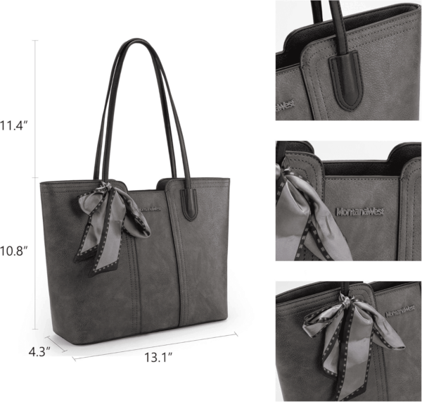 Tote Bags for Women Medium Top Handle Satchel Purses - Image 4