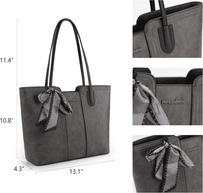 Tote Bags for Women Medium Top Handle Satchel Purses - Image 4