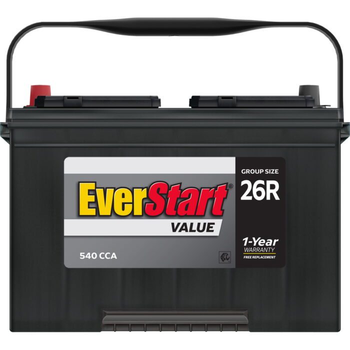 Value Lead Acid Automotive Battery, Group Size 26R 12 Volt, 540 CCA - Image 3
