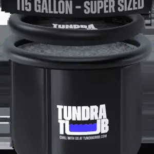 TUNDRA TUB XL - Our First Cold Plunge Pod | 115 Gallon | Jet Black Nylon Hexcore