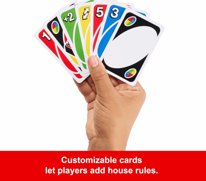 UNO Card Game in a Collectible Storage Tin for Kids, Adults, Families, Parties & Travel, 2 to 10 Players (Amazon Exclusive) - Image 5