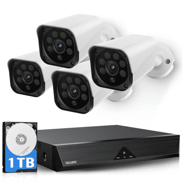 SC35 8CH Wired Security Camera System Outdoor with 3TB Hard Drive 8Pcs 1080P Bullet Surveillance Cameras HDMI Connector - Image 12