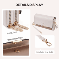 Small Crossbody Bag for Women,Cell Phone Purse Women'S Shoulder Handbags Wallet Purse with Credit Card Slots - Image 6