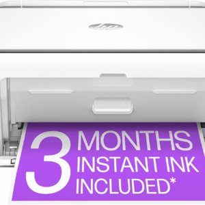 Deskjet 2855E Wireless All-In-One Color Inkjet Printer, Scanner, Copier, Best-For-Home, 3 Months of Instant Ink Included (588S5A)